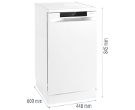 GORENJE GS541D10W 44,8cm 11kpl. TotalDry - automatyczne otwieranie drzwi Total AquaStop - 1352622 - zdjęcie 5
